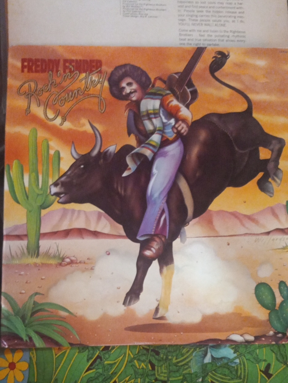 Freddie Fender Albulm - Rare Vintage